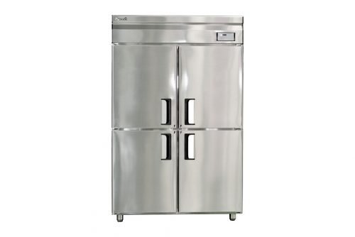 Tủ đông inox 4 cánh Happys HWA-45CF dàn lạnh trực tiếp