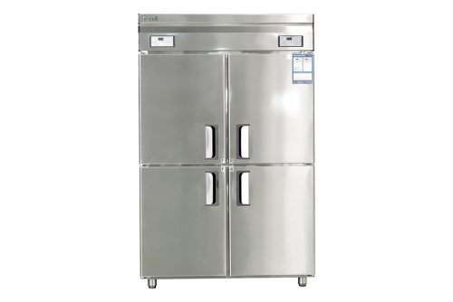 Tủ đông mát Happys HWI-45CFR Inox 4 cửa dàn lạnh gián tiếp